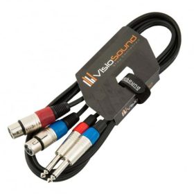 Alpha Audio Twin kábel, 3m, 2xjack/2xRCA