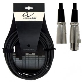 Alpha Audio mikrofon kábel, XLR/XLR, 6m