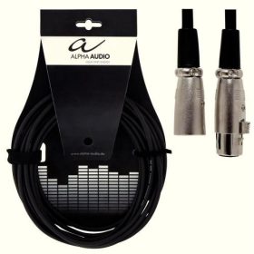 Alpha Audio mikrofon kábel, XLR/XLR, 9m