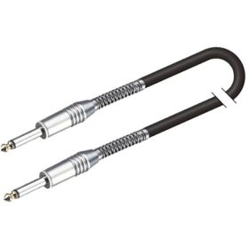 Soundsation hangszerkábel 3m, mono (6,3 Jack) BICMJJ-3BK