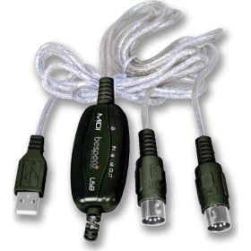 Bespeco BMUSB100 usb-midi kábel
