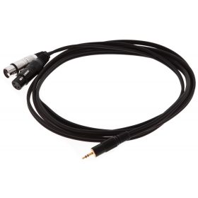   Bespeco EAYMS2FX500 Y-kábel, 5 m, 3,5 jack papa/2 x XLR mama