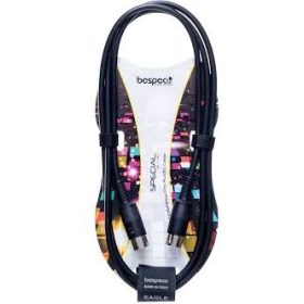 Bespeco CM-150 midi kábel, 5 pines, 1,5 m