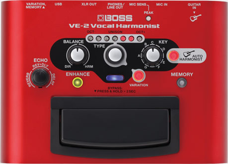 Boss VE-22 Vocal performer  ének multieffekt