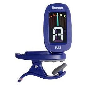 Ibanez PU3-BL - hangoló, csiptethető, kromatikus, kék