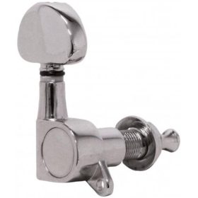 Fire & Stone elektromos gitár 3 jobbos+3 balos kulcs, króm