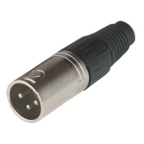 Gewa XLR (m) csatlakozó, papa, kábelhez