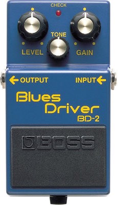 Boss BD-2 Blues Driver gitáreffekt, torzító pedál