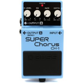   Boss CH-1 gitáreffekt pedál, super chorus, billentyűsöknek is