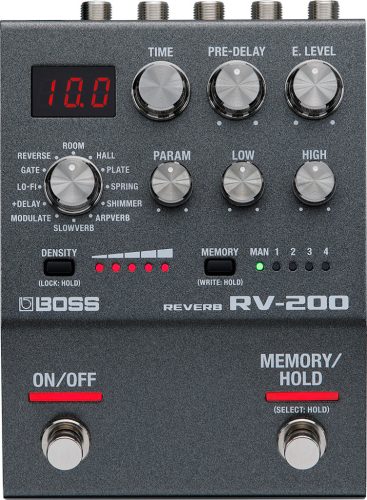 Boss RV-200 Reverb effekt pedál