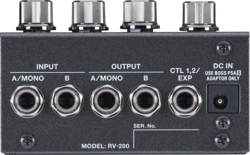 Boss RV-200 Reverb effekt pedál