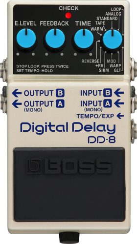 Boss DD-8 Digital Delay effekt pedál 