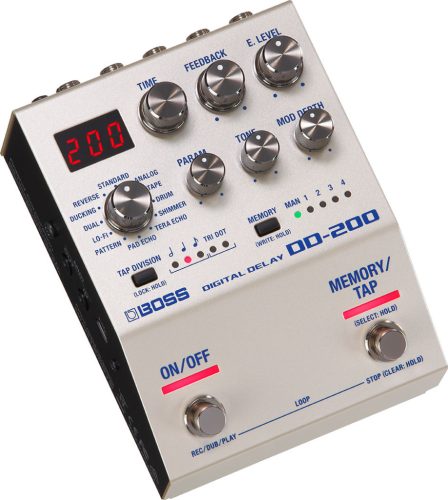 Boss DD-200 Digital Delay effekt pedál