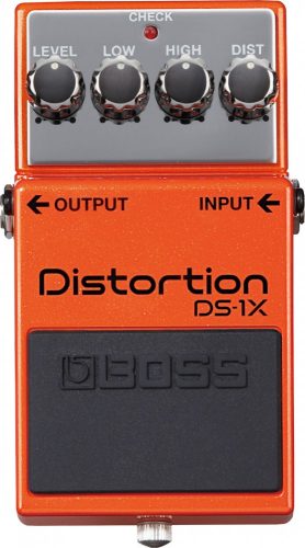Boss DS-1X gitáreffekt pedál, torzító, új generációs hang