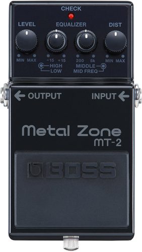Boss MT-2 Metal Zone effekt pedál