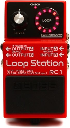 Boss RC-1 gitáreffekt pedál, loop station