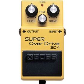   Boss SD-1 gitáreffekt pedál, super overdrive, csöves hangzás