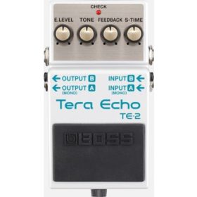   Boss TE-2 gitáreffekt pedál, tera echo, új generációs hangzás