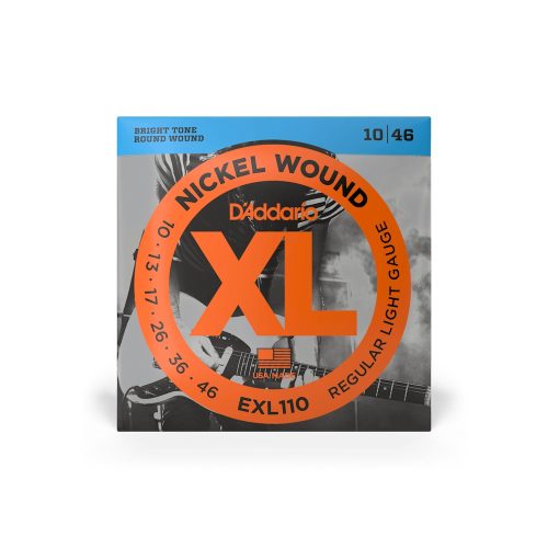 D'Addario EXL110 10-46 Regular Light Gauge - elektromos gitárhúr készlet