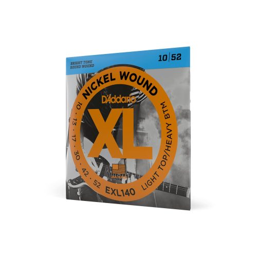 D'Addario EXL140 10-52 Light top/Heavy Bottom - elektromos gitárhúr készlet