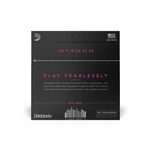 D'Addario NYXL0942 - elektromos gitár húrkészlet