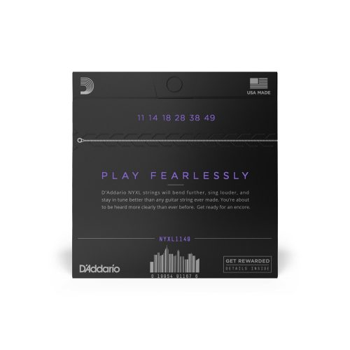D'Addario NYXL1149 - elektromos gitár húrkészlet