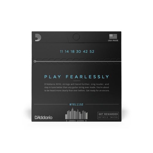 D'Addario NYXL1152 Medium/Hea - elektromos gitár húrkészlet