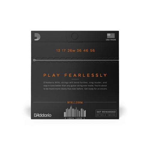 D'Addario NYXL1356W 3rd Wound - elektromos gitár húrkészlet
