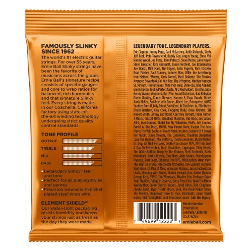 Ernie Ball 09-46 Nickel Wound Hybrid Slinky - elektromos gitár húrkészlet