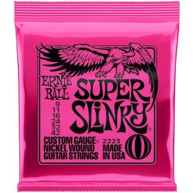   Ernie Ball 09-42 Nickel Wound Super Slinky - elektromos gitár húrkészlet
