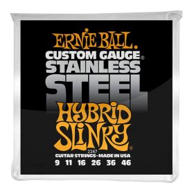   Ernie Ball 09-46 Stainless Steel Hybrid Slinky - elektromos gitár húrkészlet