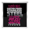 Ernie Ball 09-42 Stainless Steel Super Slinky - elektromos gitár húrkészlet