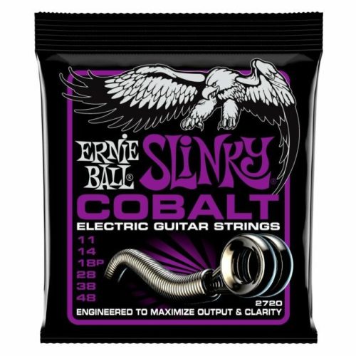 Ernie Ball 11-48 Cobalt Power Slinky - elektromos gitár húrkészlet