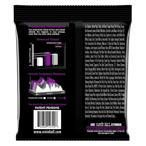 Ernie Ball 11-48 Cobalt Power Slinky - elektromos gitár húrkészlet