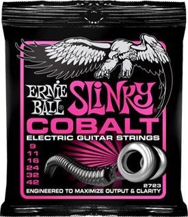 Ernie Ball 09-42 Cobalt Super Slinky - elektromos gitár húrkészlet