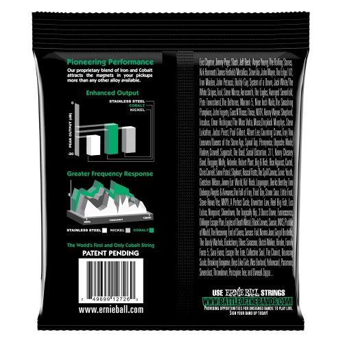 Ernie Ball 12-56 Cobalt Not Even Slinky - elektromos gitár húrkészlet
