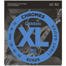 D'Addario ECG25 12-52 Chromes - jazz gitár húr