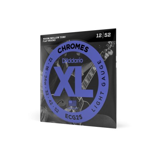 D'Addario ECG25 12-52 Chromes - jazz gitár húr