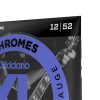 D'Addario ECG25 12-52 Chromes - jazz gitár húr