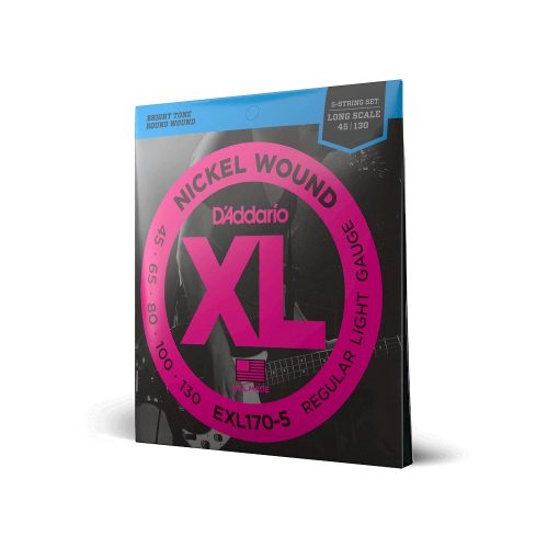 D'Addario EXL170-5 045-130 - basszusgitár húrkészlet