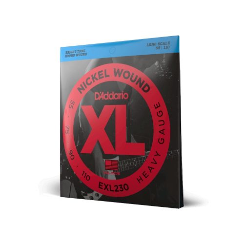 D'Addario EXL230 Heavy Gauge 055-110 - basszusgitár húrkészlet