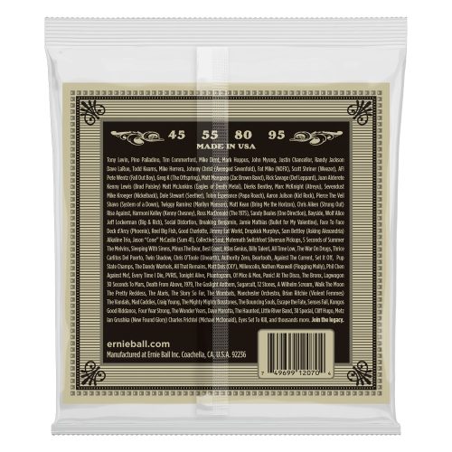 Ernie Ball 45-95 Acoustic Bass - basszusgitár húrkészlet