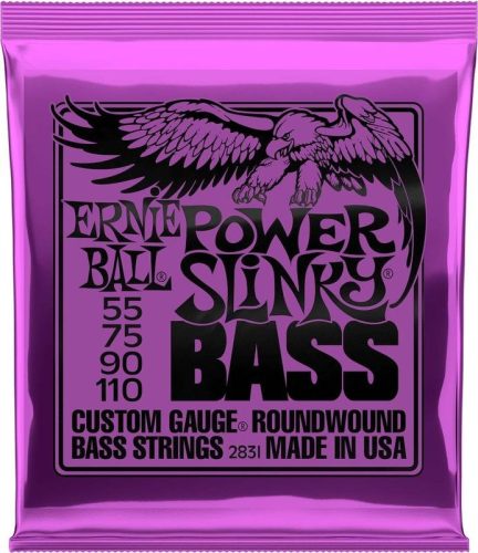 Ernie Ball 55-110 Nickel Wound Bass Power Slinky - basszusgitár húrkészlet