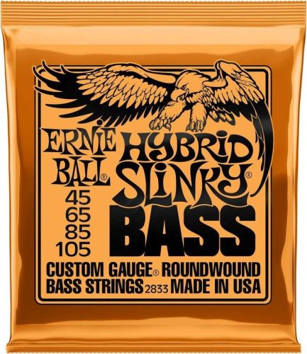 Ernie Ball 45-105 Nickel Wound Bass Hybrid Slinky - basszusgitár húrkészlet