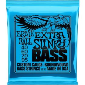   Ernie Ball 40-95 nickel Wound Bass Extra Slinky - basszusgitár húrkészlet