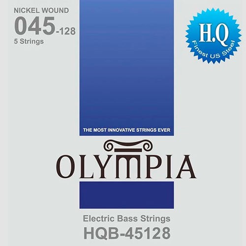 Olympia HQB-45128 nickel wound 45-128 - basszusgitár húrkészlet