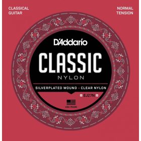   D'Addario EJ27N Clear Nylon Normal Tension - klasszikus gitárhúr készlet