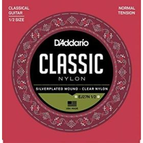   D'Addario EJ27N-1/2 - klasszikus gitárhúr készlet, 1/2-es méret
