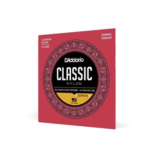 D'Addario EJ27N-3/4 - klasszikus gitárhúr készlet, 3/4-es méret