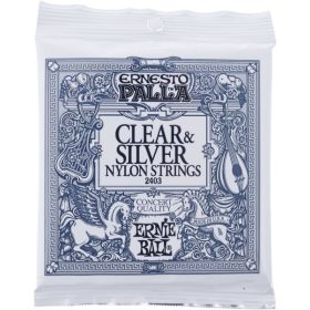   Ernie Ball Clear & Silver - klasszikus gitárhúr készlet (átlátszó)